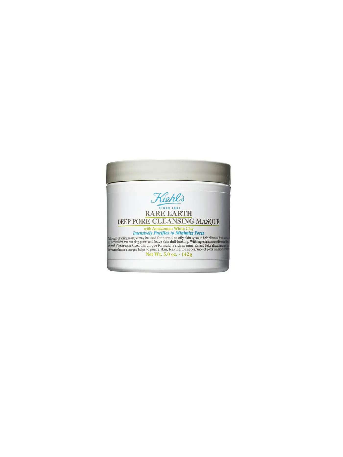 KIEHL'S | Rare Earth Deep Pore Cleansing Masque 125ml | 